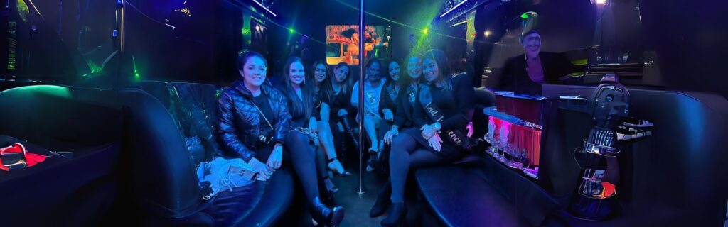 Celebrate Valentine’s Day in Style with Golden Eagle Car Service Party Bus in Las Vegas, Nevada! ❤️🎉